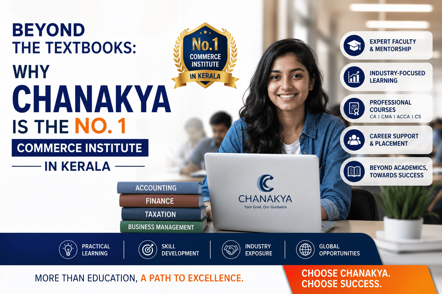 Beyond the Textbooks:  Why Chanakya is the No. 1 Commerce Institute in Kerala