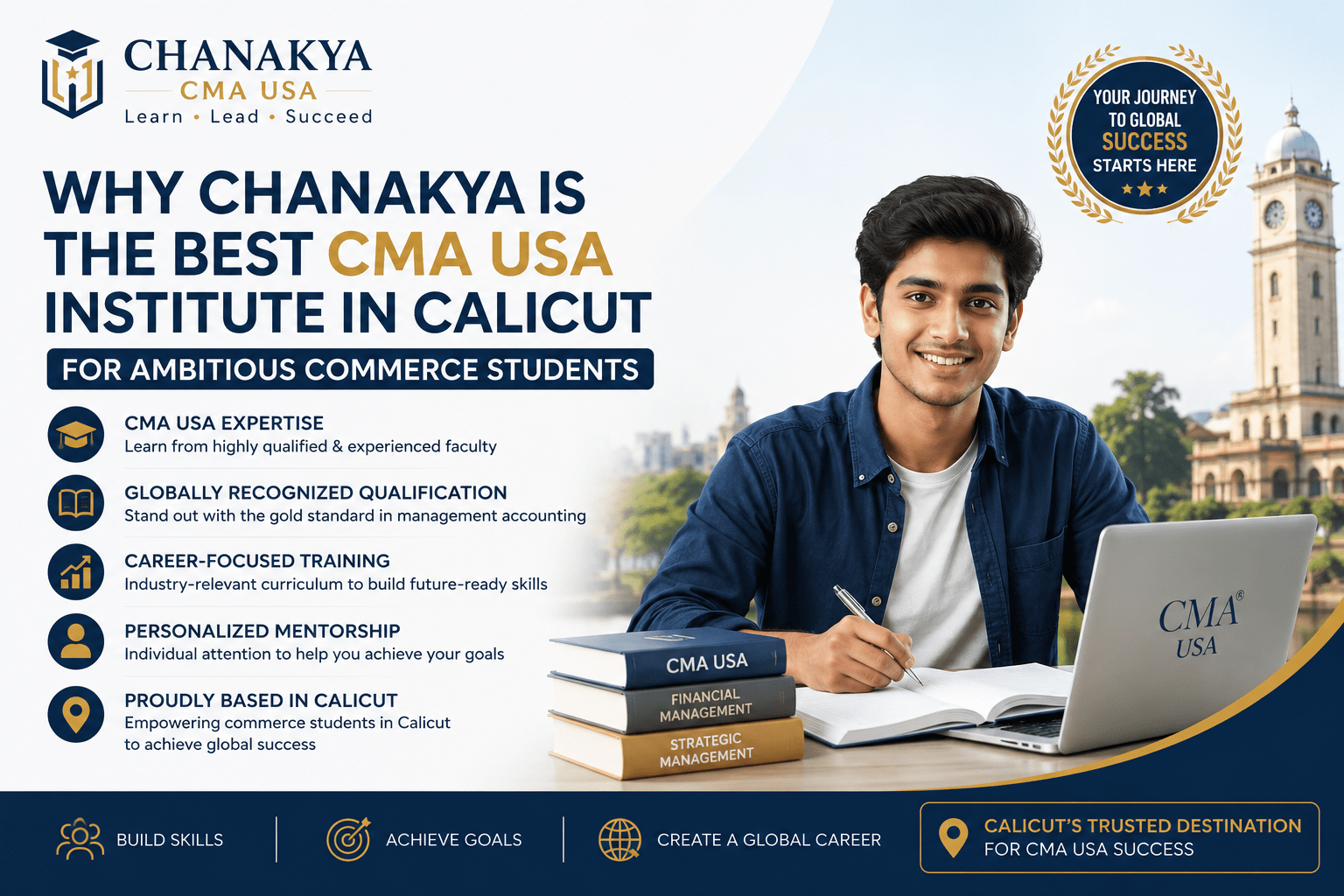 Why Chanakya is the Best CMA USA Institute in Calicut for Ambitious Commerce Students